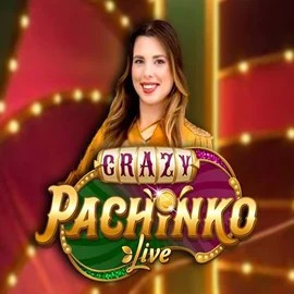 Crazy Pachinko slot visual from Evolution available on liraspins.gr