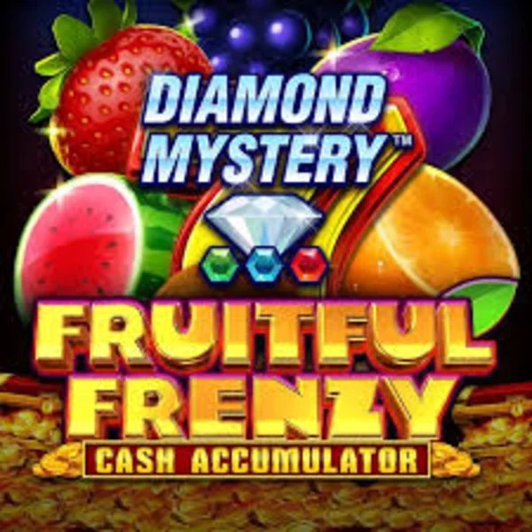 Diamond Mystery Fruitful Frenzy Cash Accumulator slot logo by Greentube at LiraSpin Casino