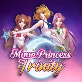 Slots logo of Moon Princess Trinity from Play'n GO at LiraSpin Casino