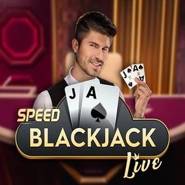Speed Blackjack logo – Live Casino by Pragmatic Play at LiraSpin Casino